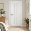 Picture of Premdor 4 Panel Smooth Semi-Solid Internal Door 826x2040x40mm (Approx. 32.5"x80.3")