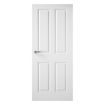 Picture of Premdor 4 Panel Smooth Semi-Solid Internal Door 726x2040x40mm (Approx. 28.6"x80.3")