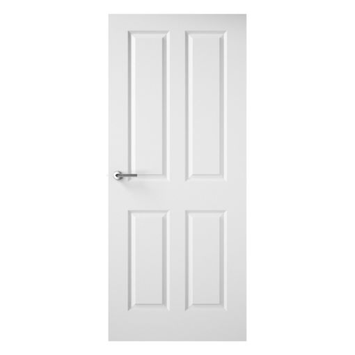 Picture of Premdor 4 Panel Smooth Semi-Solid Internal Door 726x2040x40mm (Approx. 28.6"x80.3")