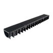 Picture of Polycon Lite Aqua 100 A15 SafeHeel Channel Drain 1m with Black Composite Grate - 92mm Deep