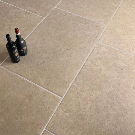 Picture of Pavestone Dijon Natural Stone Effect Porcelain Paving Slabs 900x600mm Pack of 10 (5.4m2)