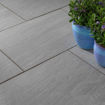 Picture of Pavestone Kandla Natural Stone Effect Porcelain Paving Slabs 900x600mm Pack of 21 (11.34m2)