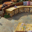 Picture of Pavestone Dolomite Mars Rust Porcelain Paving 1000x500mm Pack of 10 (5m2)