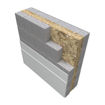 Picture of Knauf 85mm DriTherm 32 Cavity Wall Insulation Slab Pack of 5 (2.73m²)