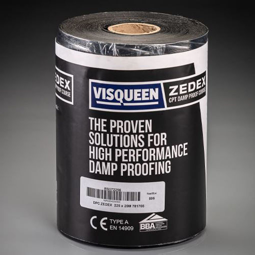 Picture of Visqueen Zedex CPT High Performance Damp Proof Course (DPC) 20m x 337.5mm