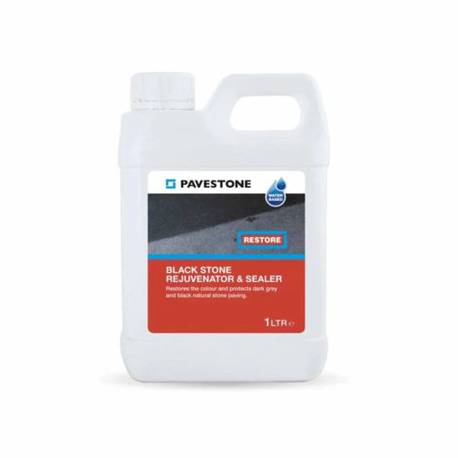 Picture of Pavestone Black Stone Colour Rejuvenator & Sealer 1L for Black Limestone & Dark Paving