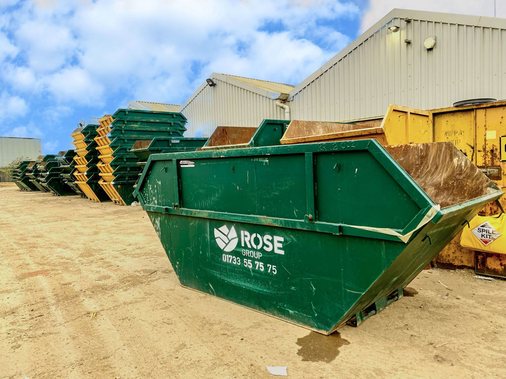 Skip hire Peterborough by Rose Skip Hire and Recycling